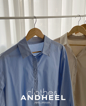 스탠다드 넉넉핏 베이직 셔츠 3color,앤드힐